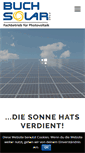 Mobile Screenshot of buch-solar.de